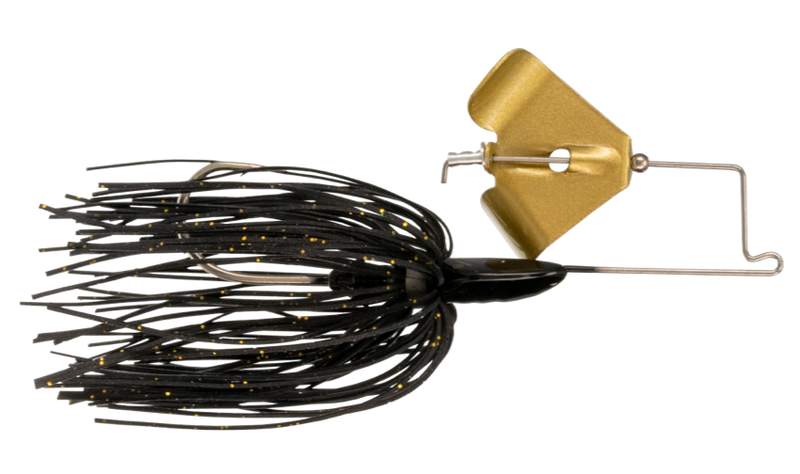 Buckeye Buzzerk Buzzbait 3/8 Black Gold Blade