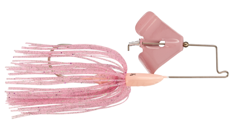 Buckeye Buzzerk Buzzbait 3/8 Bubble Gum Pink - Pink Blade