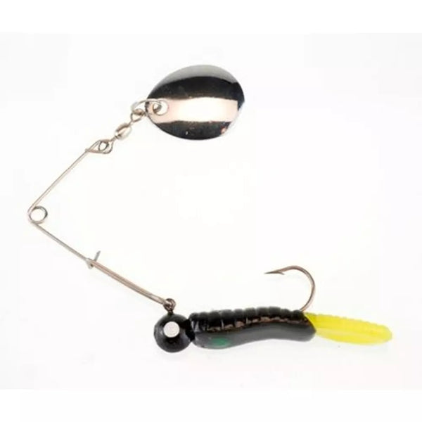 Johnson Beetle Spin® Nickel Blade Black/Chartreuse 1/16oz.