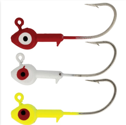 Eagle Claw Saltwater Fish Head 3/8oz 10ct Assorted