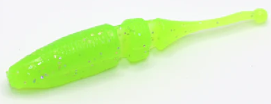 Lake Fork Live Baby Shad 2.25" - 15ct Chartreuse Ice