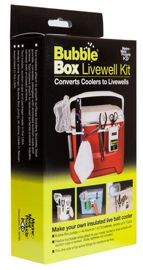 Marine Metal Livewell Kit with Bubble Box