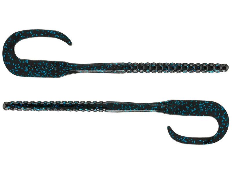 Berkley PowerBait® Power Worms® 10in Black/BlueFlake  8ct