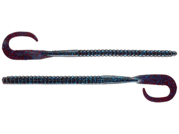 Berkley PowerBait® Power Worms® 12in Blue Fleck 5ct