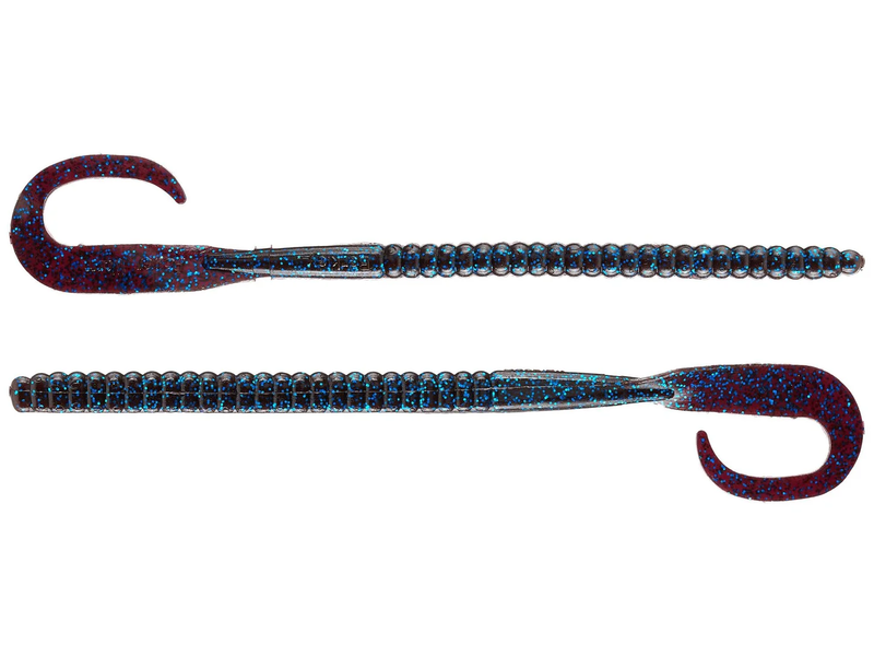 Berkley PowerBait® Power Worms® 12in Blue Fleck 5ct