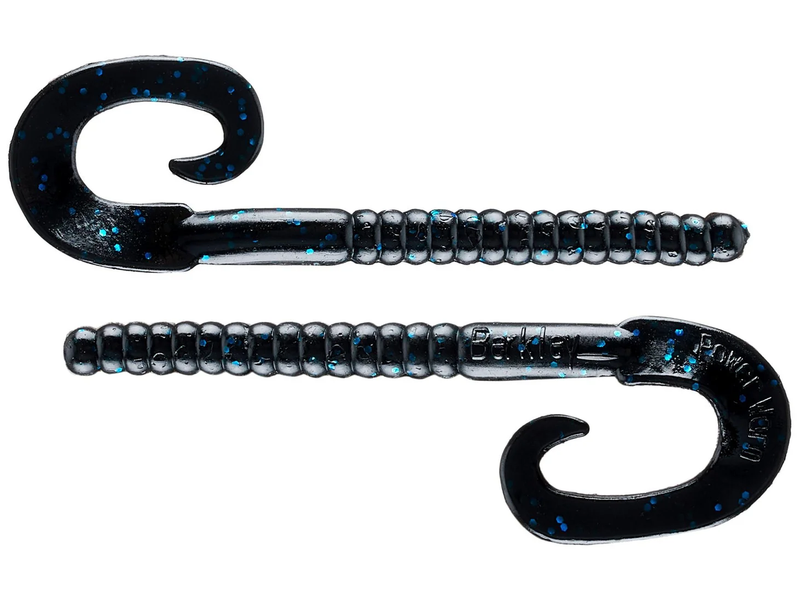 Berkley PowerBait® Power Worms® 7in Black/BlueFlake 13ct