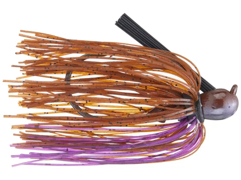 Missile Ike's Mini Flip Jig 1/2 Brown Purple Passion