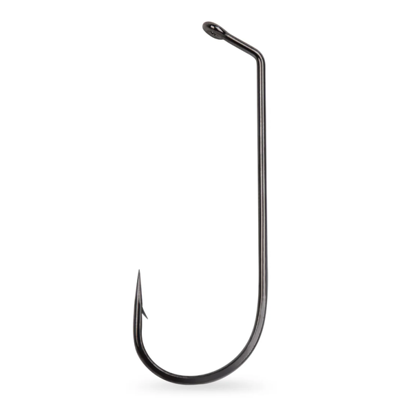 Mustad Jig Hook 60-Flat Eye Black 50ct Size 5/0