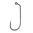 Mustad Jig Hook 60-Round Black 50ct Size 5/0