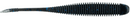 NetBaitBF Flat Sided Shad 4.5in Black Blue Flake  8ct