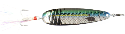 Nichols 4in Lake Fork Flutter Spoon Blueback HD 3/4oz