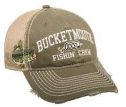 Outdoor Cap Bucket Mouth Mesh Back Olive/Kahki