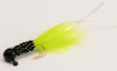 Slater Original Jig 1/32 Black/Black/Chartreuse #6 Hook 2pk