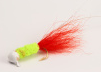 Slater Original Jig 1/32 White/Chartreuse/Orange #6 Hook 2pk