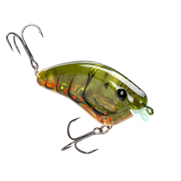 Strike King Hardliner Series  Crankbait Dives 5-7ft Phantom Green Craw