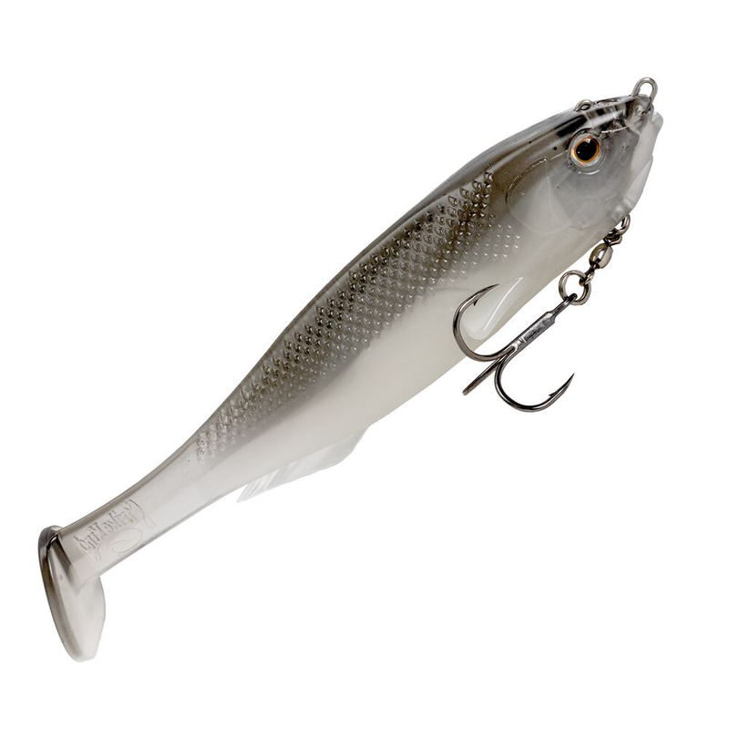 Strike King Final Copy  Soft Body  Swimbait 6"   1.5oz Ghost Shad