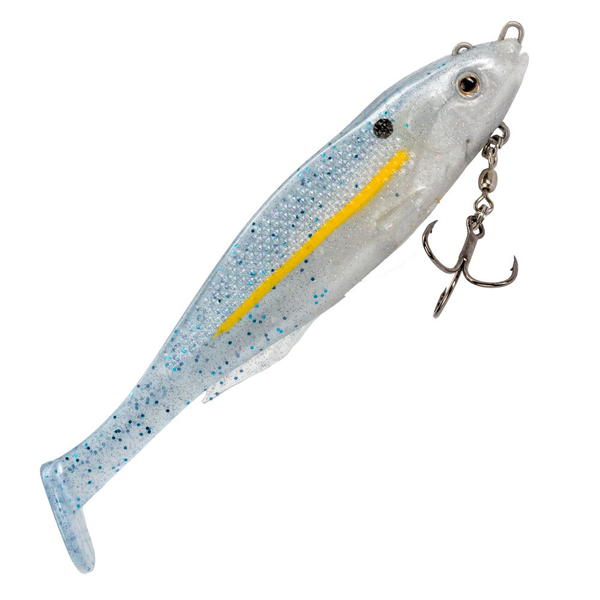 Strike King Final Copy  Soft Body  Swimbait 6"   1.5oz Sexy Shad