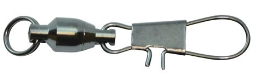 Spro Power BB Swivel w/interlock Snap Black Size 1 5ct 10lb
