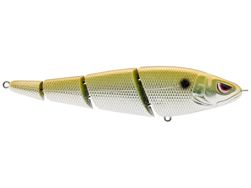 Spro SaShimmy Swimmer 125 5in 3/4oz Chrome Olive