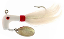 Blakemore Road Runner Bucktail 1oz 6/0 White/Red/White