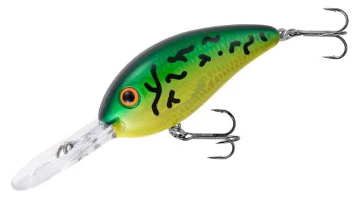 Bomber Fat Free Fry 1/4oz 2in 4-6ft Fire Tiger