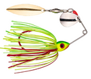 Strike King Bleeding Mini-King Spinnerbait  Bleeding Fire Tiger