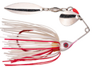 Strike King Bleeding Mini-King Spinnerbait  Bleeding White