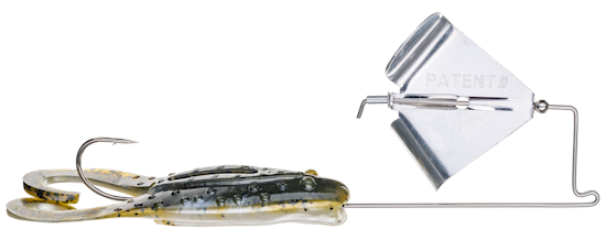 Strike King KVD Toad Buzz 3/8 oz / Green Pumpkin Pearl Belly