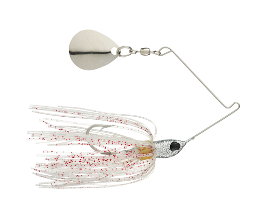 Strike King Micro-King Spinnerbait  Slr Head Clear Dmd Dst Skt