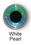 Do-It 3D Stick-On Eyes 4MM White Pearl 100ct