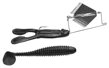 Strike King Skipping Buzzbait - Black