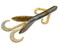 Strike King Game Hawg 4in Blue Craw Red Flake