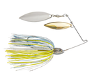 Tour Grade Compact Strike King Spinnerbait 1/2 oz (Willow/Willow) - Sexy Shad