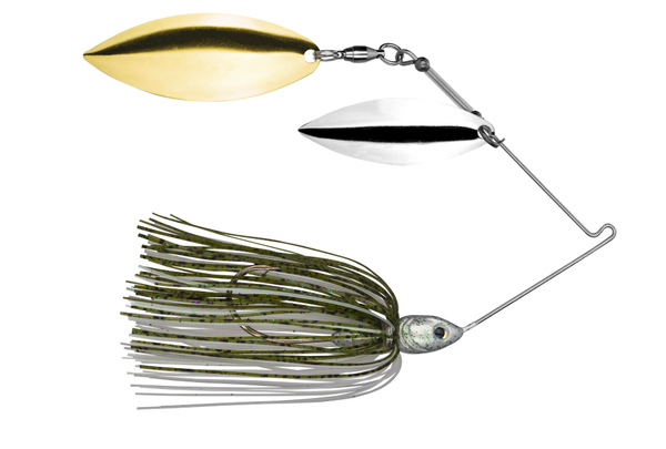 Strike King Tour Grade Spinnerbait 3/8 oz Willow/Willow / Olive Shad