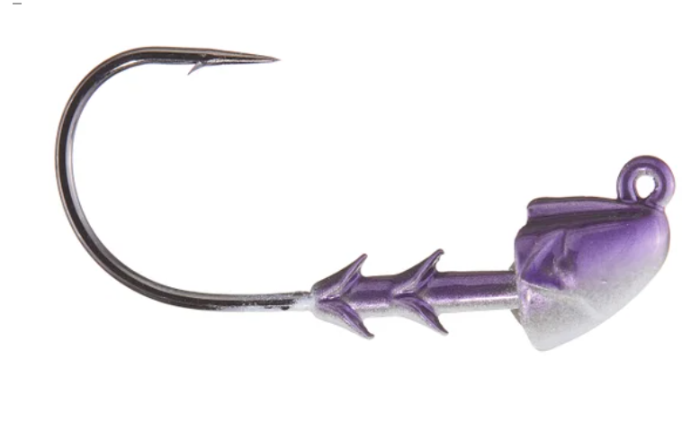 Buckeye The Shocker Swimbait Head 1/8 oz Shad 3pk.