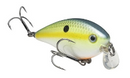 Strike King KVD Shallow Square Bill 3/8oz Chartreuse Sexy Shad