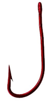 Tru Turn Catfish Hook Red Size 3/0 4ct