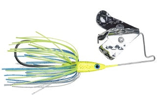 Tri-Wing Mini Buzz King / Chartreuse Blue