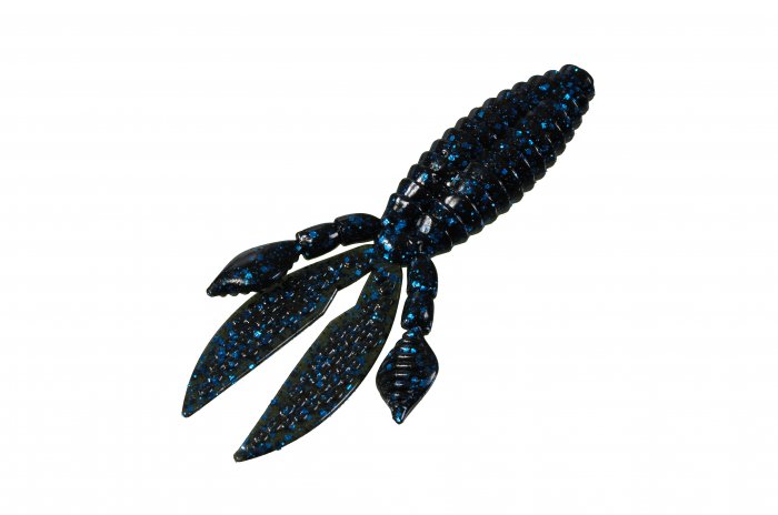 Strike King Rodent 4in 6pk Black Blue Flake