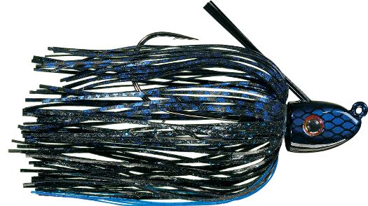 Strike King Swimming Jig 1/4oz Black/Blue