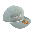 CastAway Rope Hat - Dusty Blue/White