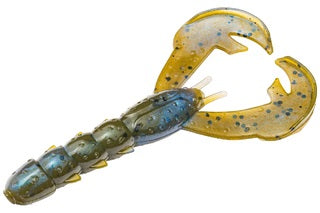 Strike King Rage Baby Craw 3in 9pk Blue Craw