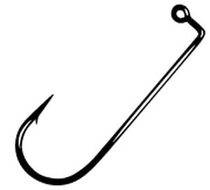 Gamakatsu Jig Hook 90 Round Bend Heavy 25pk 4/0